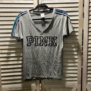 PINK Grey T-shirt